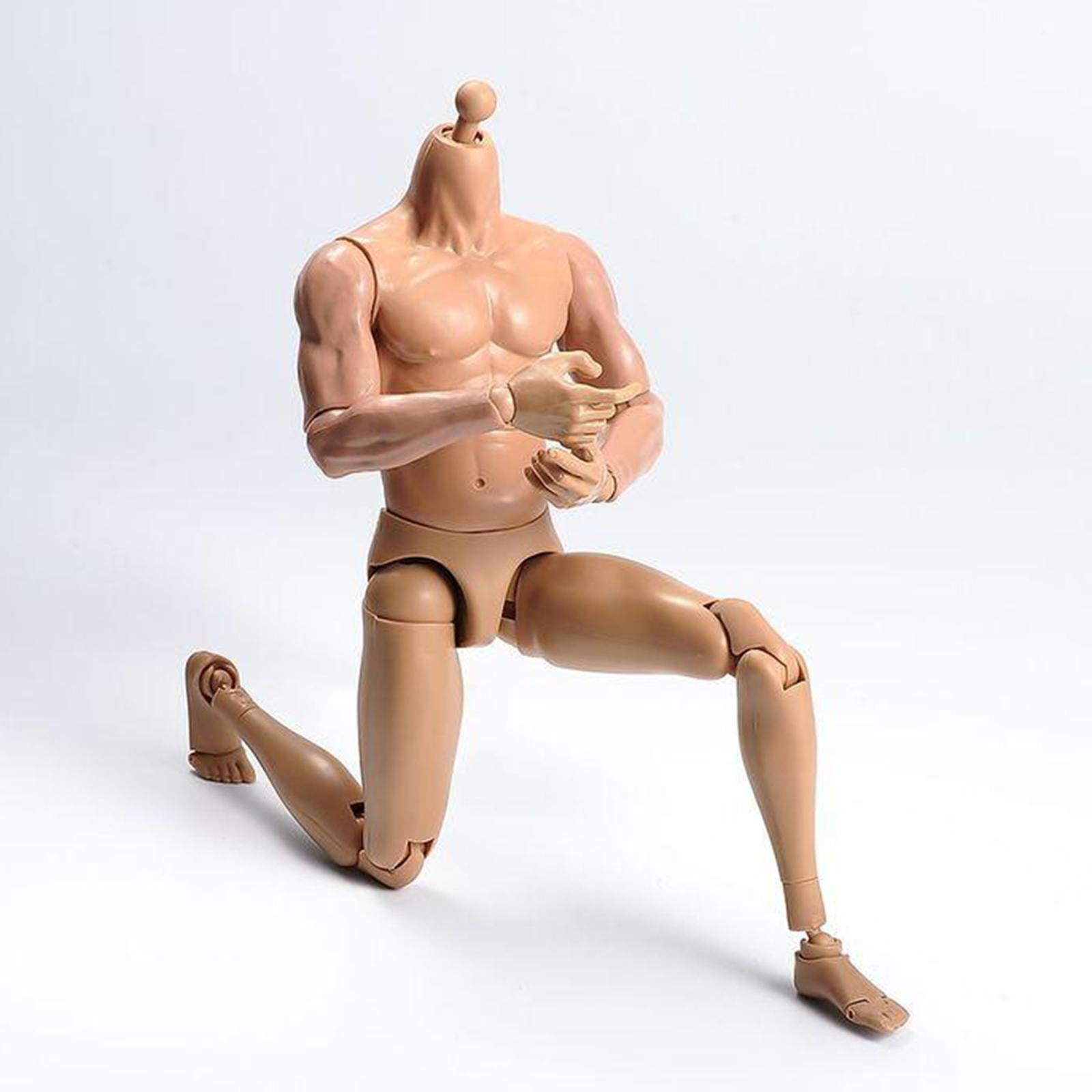 1/6 Super Male Body Wheat Skin Pose-able 12-inch Figure Doll 