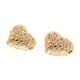 thumbnail image 4 of 2 piezas de corazón dorado Zulema Cuentas espaciadoras sueltas 17x15x2mm, 4 of 5