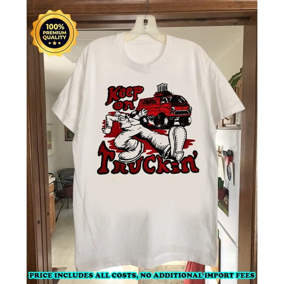 Vintage Keep On Truckin Robert Crumb Nineties Underground Comic T-shirt