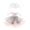 thumbnail image 2 of 3x 1/6 Ropa de muñeca Chica Vestido de muñeca Trajes Conjunto de estilo pastoral para disfrazarse Gris y champán y verde Macarena trajes de vestir de muñeca, 2 of 8