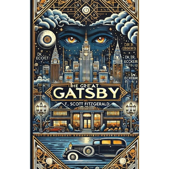 The Great Gatsby(Illustrated), (Paperback)