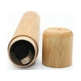thumbnail image 3 of Teissuly Portable Natural Bamboo Toothbrush Case Tube for Travel Eco Friendly Hand Made (Brown), 3 of 9