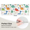 thumbnail image 5 of White Cartoon Dinosaurs Bones Pattern Kitchen Rug Mat,Kitchen Runner Rugs Non Skid Washable,Decorative Kitchen Floor Mats for Kitchen,Sink,Laundry,17"X47", 5 of 5