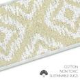 thumbnail image 5 of Tetra One Design 9" X 28" Stair Treads - 70 % Cotton Anti-Slip Carpet Strips for Indoor Stairs-Easy to Install Stair Treads with Double Adhesive Tape-Safe, Extra-Grip, 7-Pack-Banana Cream Yellow, 5 of 9