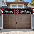 thumbnail image 6 of Happy 13th Birthday Balloon Celebration Banner for Birthday Party Backdrop Decorations Photography Props Supplies, 6 of 7