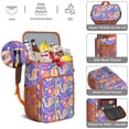 thumbnail image 5 of Boho Vintage Insulated Cooler Backpack - 20L Lightweight Lunch Bag with Classic Paisley Print, Perfect for Travel, Hiking & Family Outings, 5 of 6