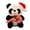 E, variant on HJJLRH 10" Christmas Panda Stuffed Animal Plush Toy, Cute Soft Body Doll Panda Pillow Giant Panda Gift for Kids Boy Girl Birthday Valentines Christmas