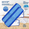 thumbnail image 4 of 8Pcs Microfiber Cleaning Pad, Compatible for Mop, Swifter Reusable Pads, Hardwood Floor Replacement Cleaning Head, 4 of 8