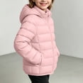 thumbnail image 5 of Luvrsol Girls Box‑Quilted Hooded Puffer Jacket, Zip‑Up Lightweight Kids Cold‑Weather Outerwear 100-160, 5 of 6