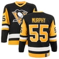 thumbnail image 3 of Larry Murphy Maillot Autographié Pittsburgh Penguins Fanatics Throwback, 3 of 3