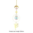 thumbnail image 4 of Crystal Wind Chime Prism Catchers Ornament Home Garden Decor (Mariposa) Likrtyny  Libre de BPA, 4 of 9