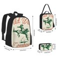 thumbnail image 2 of Fotbe West Cowboys Set Escolar 3 en 1 para Niños - Mochila Duradera con Lonchera Aislante y Estuche para Lápices - Mochila Escolar para Niños y Niñas, 2 of 7