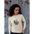 thumbnail image 2 of Woman Strong Ii Sweatshirt Women -Alonzo Saunders Designs, Female Small, 2 of 4