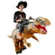 thumbnail image 1 of leyfeng Disfraz inflable de dinosaurio para montar en adultos, vestido de fantasía inflable para Halloween, vestido de Cosplay, 1 of 7