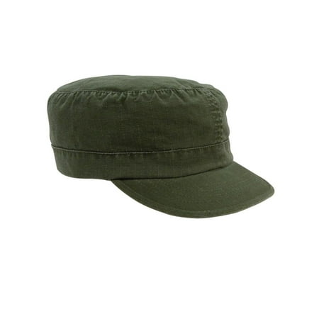 - Rothco Women's Adjustable Vintage Fatigue Caps - Olive Drab