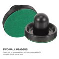 thumbnail image 2 of OULII 1 Set of Table Hockey Pushers Black Lint for Arcade and Fair Use, 2 of 8