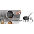 thumbnail image 5 of MICHELANGELO 3 Quart , Premium Triple Ply with Lid, Sauce Pot with Honeycomb Interior - 3QT, 5 of 8