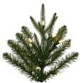 thumbnail image 5 of Vickerman  7.5 ft. x 30 in. Green Tacoma Fraser Fir Pencil Artificial Pre-Lit Christmas Tree with 700 LED Color Changing - 3 mm, 5 of 11