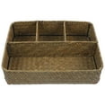 thumbnail image 1 of MasteelfCA Tea Bag Sugar Packet Holder Coffee Station Organizer Woven Storage Basket Compartment Basket, 1 of 7