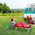thumbnail image 2 of Camastro Plegable Camping, Cama Para Exterior Tipo Militar Verde, 2 of 5