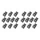 thumbnail image 1 of Greeniant 10 Pieces Shoelaces Buckles Ends Clips Outdoor Plastic Toggle Para-cord Rope Clasps Garments Buckle Parts Spring DIY Stoppers 2piezas, 1 of 6