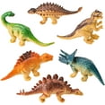 thumbnail image 6 of Prextex 16” Jurassic Dinosaur Tractor Trailer Dinosaur Carrier with 6 Mini Plastic Dinosaurs Toys, Toys & Tractor Case, Great for Kids, Boys and Girls | Toy Tracktor With Dinosaur Toys, 6 of 6