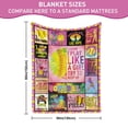 thumbnail image 6 of Softball Blanket Softball Gift for Girls, Flannel Soft Warm Plush Sport Softball Throw Blanket for Girls Boys Teens Kids Softball Lovers All Season Couch Sofa Bed Living Room Decor(60"x80"), 6 of 8