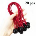 thumbnail image 2 of Bangcool Tie Down Cord Portable 20PCS Ball Bungee Strap Canopy Cord Elastic Rope for Tarp, 2 of 6