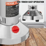 VEVOR 550g Electric Grain Mill Grinder, High Speed 2000W Commercial Spice Grinders, Stainless Steel Pulverizer Powder Machine, for Dry Grains Spices Cereals Coffee Corn Pepper, Straight Type