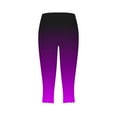 thumbnail image 6 of AGWOLF Womens Capris for Summer Clearance Tummy Control Leggings High Waisted Cropped Pants Stretchy Workout Yoga Capri Leggings, 6 of 7