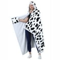 thumbnail image 2 of Catalonia Wearable TV Blanket with Sleeves Arms Warm Micro Plush Sherpa Fleece for Adult Large Wrap Throw Robe 72 x 55”, 2 of 7
