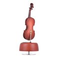 thumbnail image 4 of Clásica de viento de hasta Cello caja de música con la rotación del instrumento musical de la base d Abanopi Mini violonchelo, 4 of 7