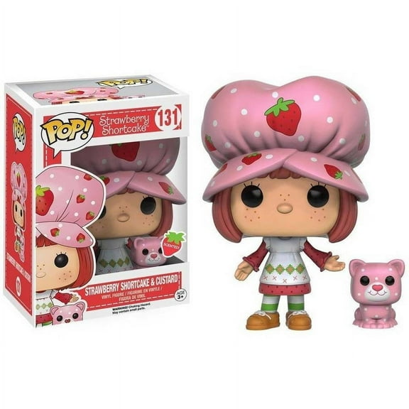 Funko POP! Animation Strawberry Shortcake: Strawberry Shortcake and Custard