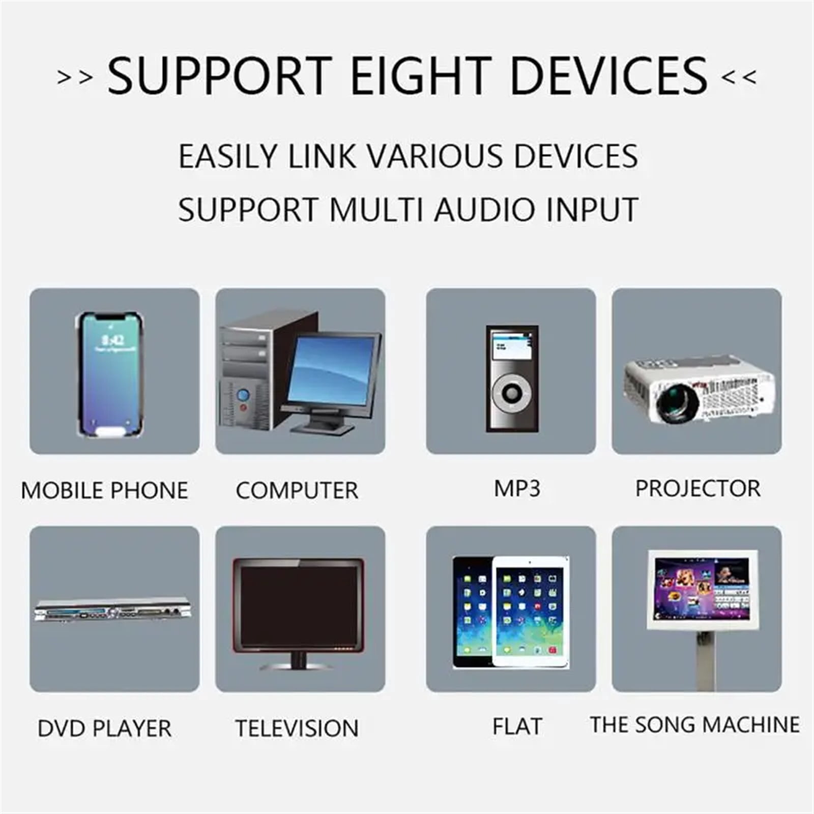 G-919H 1000W Home Power Amplifiers Audio Amplificador Subwoofer Speakers Theater Audio Sound System FM USB