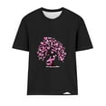 thumbnail image 3 of VKOYWKM Breast Cancer Shirts for Women Breast Cancer Awareness Tshirt Pink Ribbon T-Shirts Inspirational Breast Cancer Crew Neck Short Sleeve Tee Tops, 3 of 3