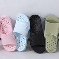 thumbnail image 4 of ZTTD Shower Shoes for Women Men Quick Drying Non Slip Bath Slippers Shower Sandals With Drain Holes Black, 4 of 4