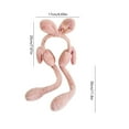thumbnail image 2 of Cache-Oreilles d'Hiver en Peluche pour Enfants Mignon Cache-Oreilles en Peluche pour Fille Protection des Oreilles Cache-Oreilles Rouge, 2 of 6