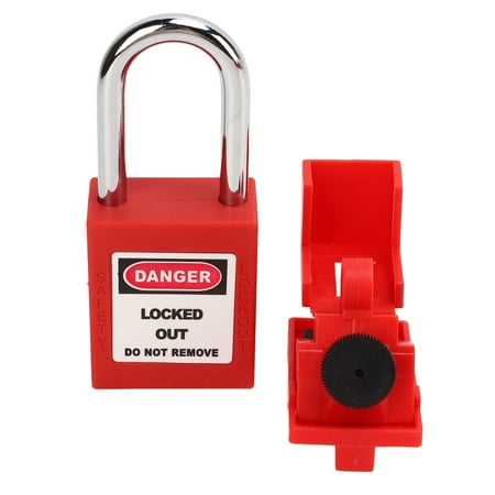 Clamp Type Circuit Breaker Lock With 2 Keys, Power Switch Lockout ...