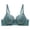 Green, variant on siminsem Women‘s Strapless Full Coverage Lace Bra Underwire Push Up Floral Lace Demi Tops No Slip Silicone Band Beguiling Lift for Evening Dresses, Mint Green,38