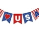 thumbnail image 3 of Toystoory El plástico celebra el patriotismo con una decoración de bandera única para eventos del 4 de julio que crean un artículo de Kits de decoración para fiestas, 3 of 6