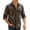Brown, variant on Cotton Linen Shirts for Men 2026 Spring Relaxed Fit Long Sleeve Button Down Lapel Collar Business Casual Work Shirt