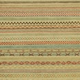 thumbnail image 1 of Ahgly Company Machine Washable Indoor Square Abstract Cinnamon Brown Area Rugs, 3' Square, 1 of 7