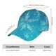 thumbnail image 2 of Fotbe Christmas Snow Gorro Clásico de Béisbol, Gorra Ajustable con Broche Snapback, Gorro de Exterior de Algodón Suave, 2 of 6
