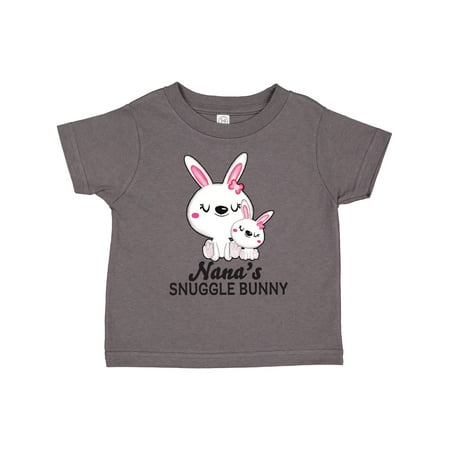 

Inktastic Nanas Snuggle Bunny Easter Gift Toddler Toddler Girl T-Shirt