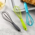 thumbnail image 4 of Color kitchen mini silicone egg beater – mini egg beater set egg beater for mixing, cooking and bakinggrey, 4 of 4