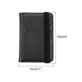 thumbnail image 2 of Adhesive Phone Wallet Smart Phones or Cases Black PU Stick on Card Holder Elastic Storage, 2 of 6