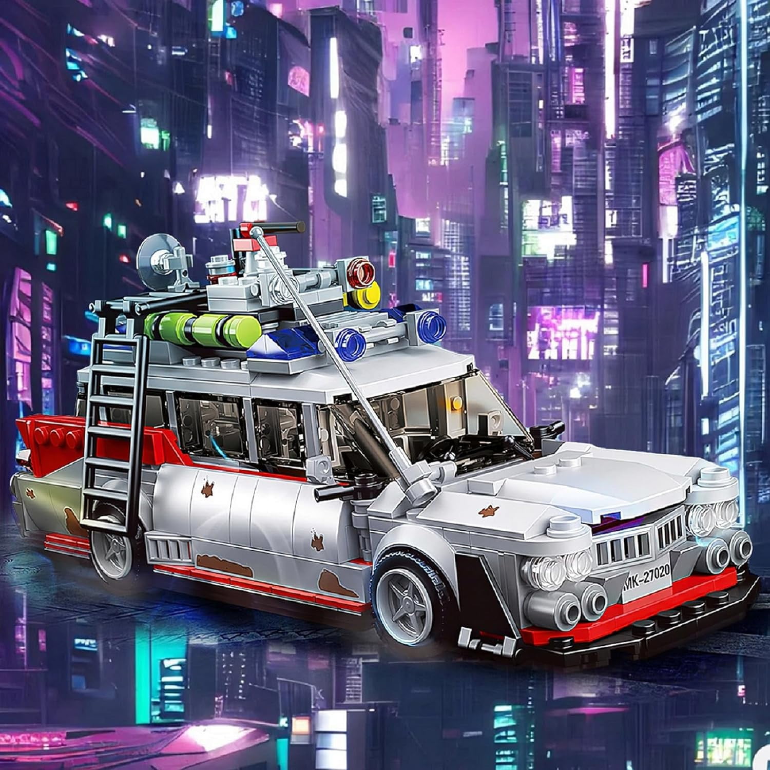 Ghost Buster ECTO-1 Building Kit for Adult, Speed Champion Ghost Buster ECTO-1 Building Kit for Adult, Speed Champion