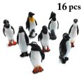 thumbnail image 2 of 16PCS Animal Model Toy Realistic Penguin Shape Animal Figure Animal Toy for Kids, 2 of 7