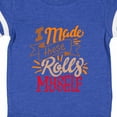 thumbnail image 4 of Inktastic Thanksgiving I Made These Rolls Myself with Banner Boys or Girls Baby Bodysuit, 4 of 5