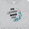 thumbnail image 4 of Inktastic My Nonna Loves Me for Girls Granddaughter Girls Toddler Dress, 4 of 5